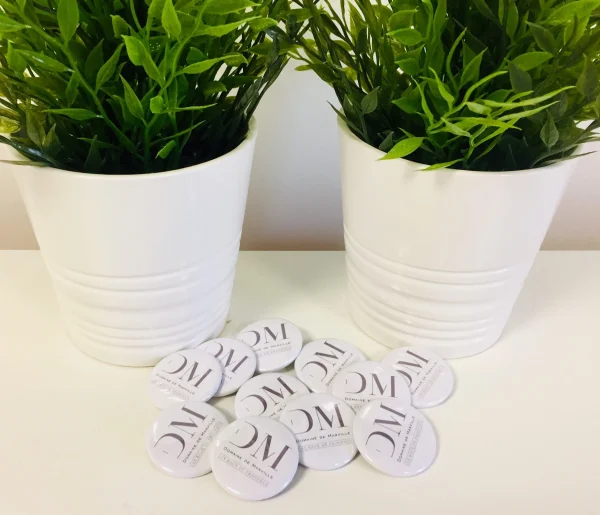 badges publicitaires