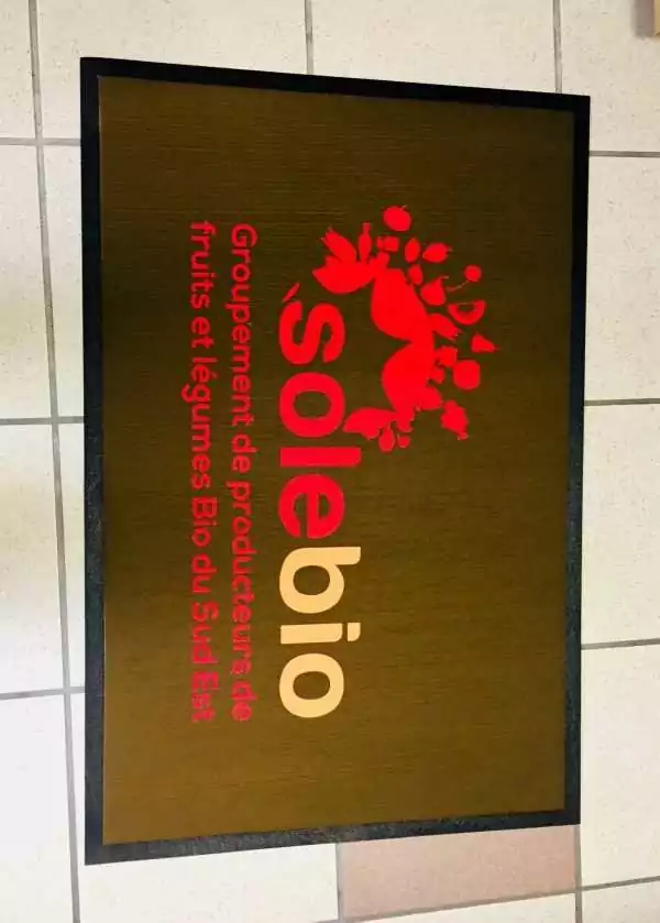 tapis d'accueil personnlaisés