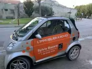 Flocage véhicule smart
