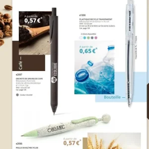 stylos ecolos Stylo recyclé personnalisé