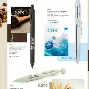 stylos ecolos Stylo recyclé personnalisé