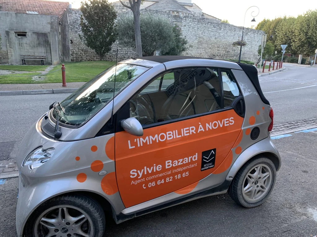 Flocage véhicule smart
