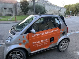 Flocage véhicule smart
