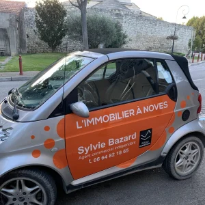 Flocage véhicule smart