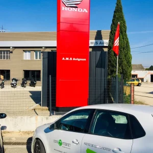 Enseigne totem garage