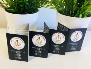 cartes de visite double