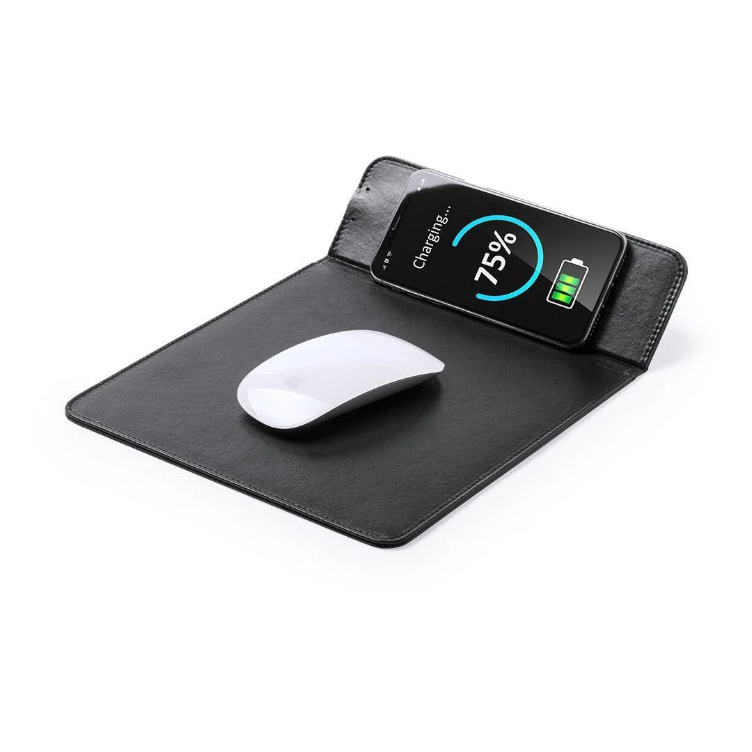 Tapis de souris chargeur téléphone personnalise