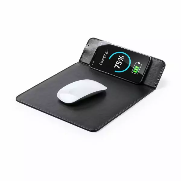 Tapis de souris chargeur téléphone personnalise