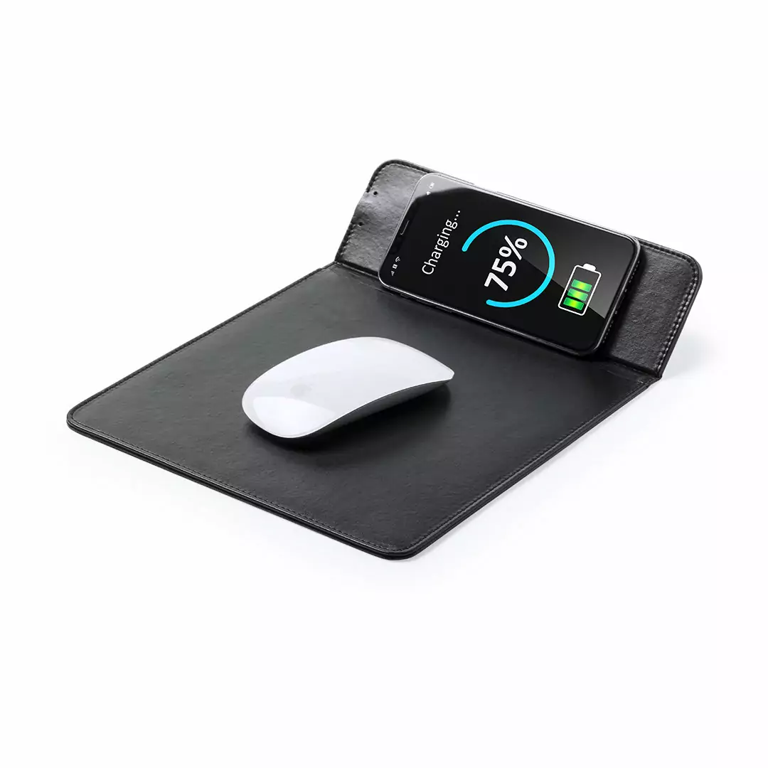 Tapis de souris chargeur téléphone personnalise