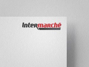 Graphisme pour habillage borne Intermarché