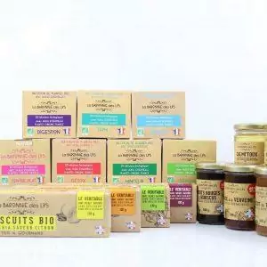 packaging dessert et gateau confiture