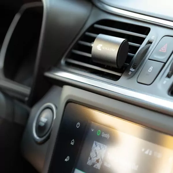parfum pour voiture pub
