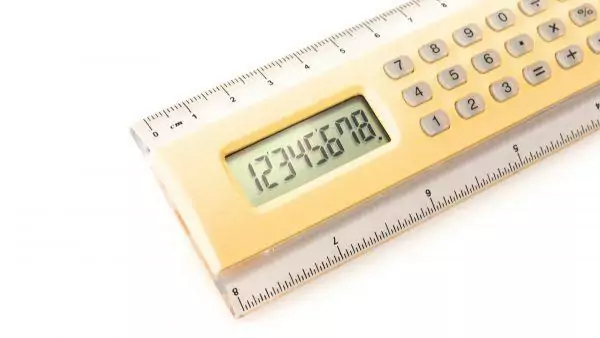 règle graduée calculatrice personnalisée