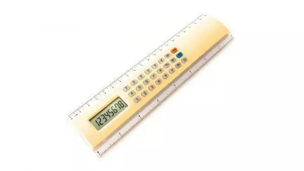 règle graduée calculatrice personnalisée
