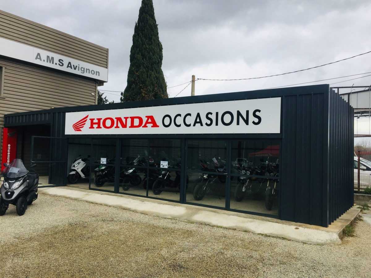 Plaque métal vintage Honda Dax 6V Enseigne Garage