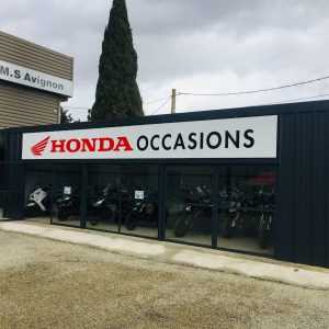 Pose panneau enseigne Honda