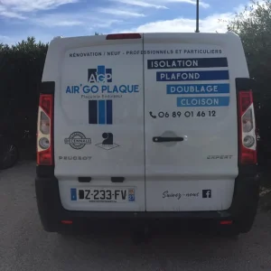 flovage vehicule plaquiste camion