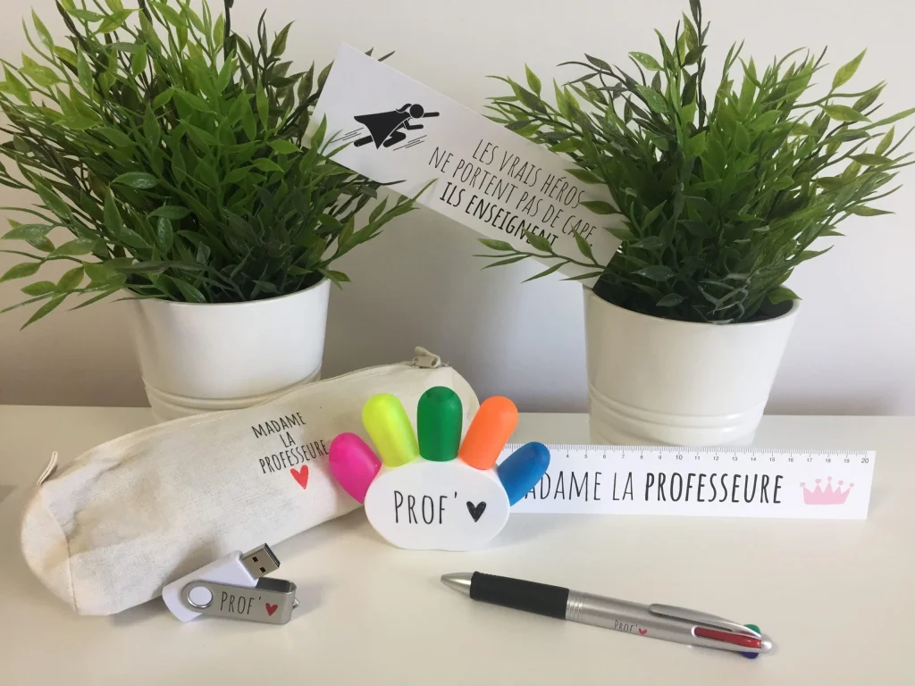objets publicitaires pour enseignants