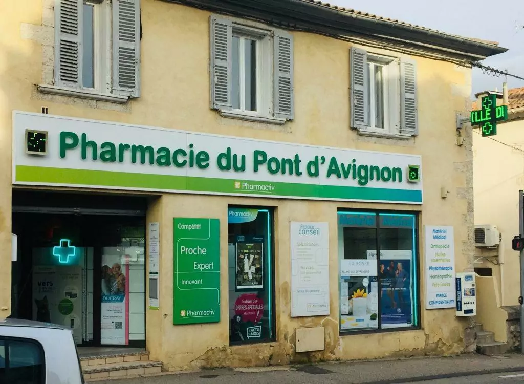 Enseigne pharmacie lumineuse