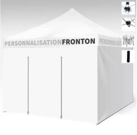 barnum ouvert publicitaire personnalisé