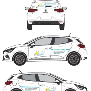 flocage vehicule maquette