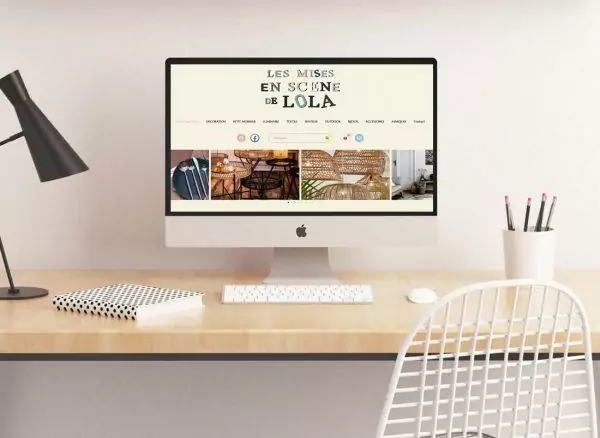 Création site web pour objets déco