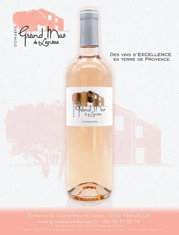 graphisme pour domaine viticole