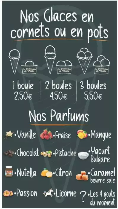 graphisme pour glaces