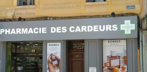 enseigne pharmacie croix lumineuse