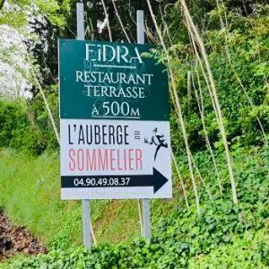 Enseignes lettres découpées design