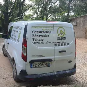 flocage camion porte avant