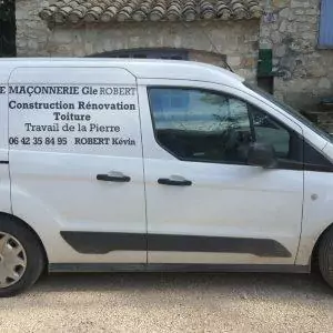 flocage camion porte avant