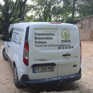 flocage camion porte avant