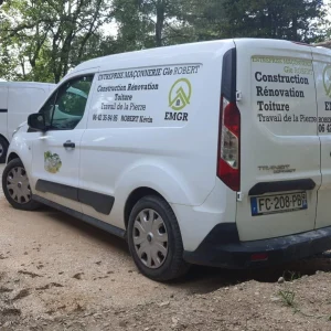flocage camion porte avant