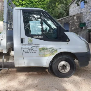 flocage camion porte avant