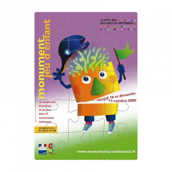 puzzle magnétique personnalise