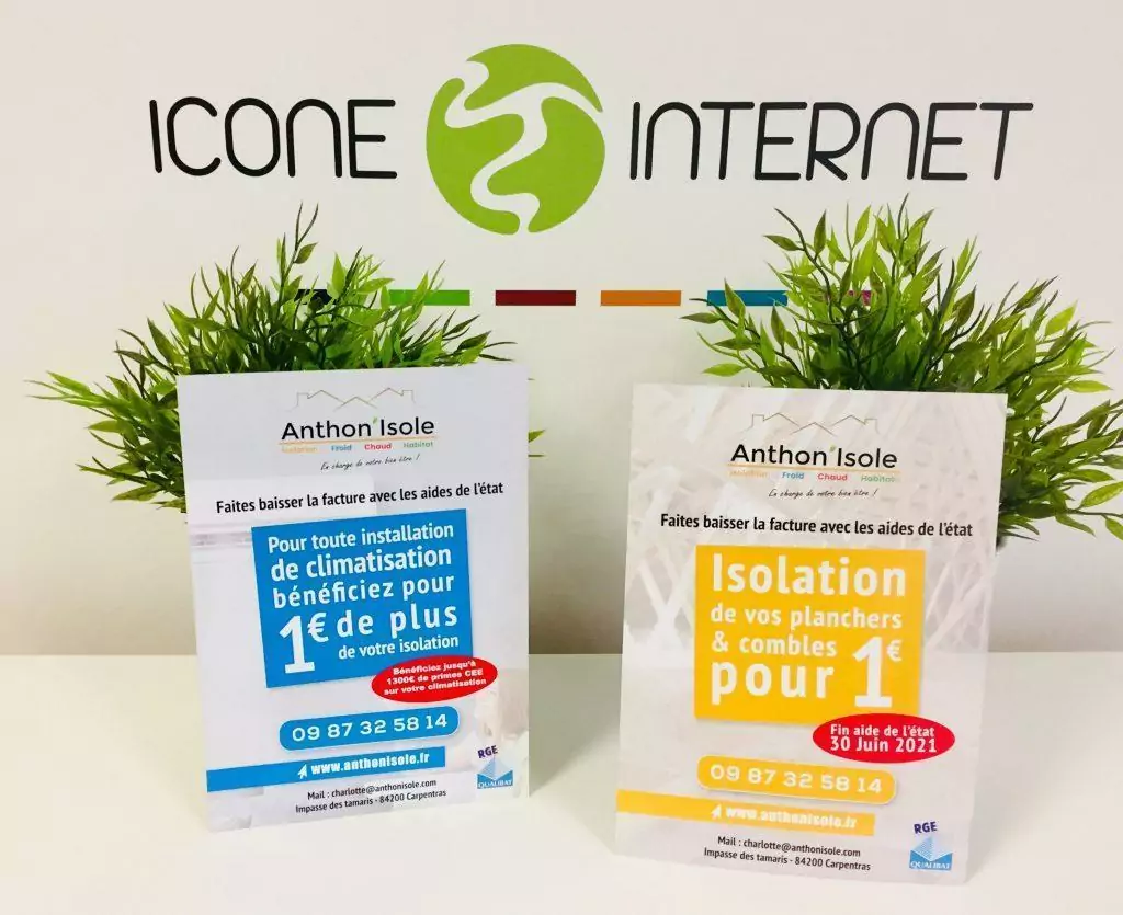 Cartes de visite icone internet agence immobiliere agence isolatione