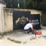 Panneau enseigne centre equestre