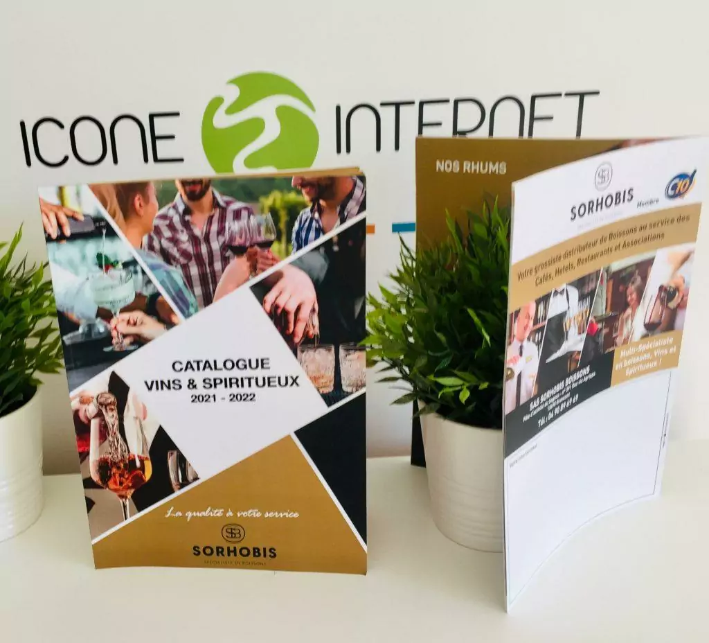 catalogue imprimerie restaurant
