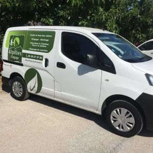 Flocage vehicule paysagiste