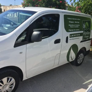 Flocage vehicule paysagiste