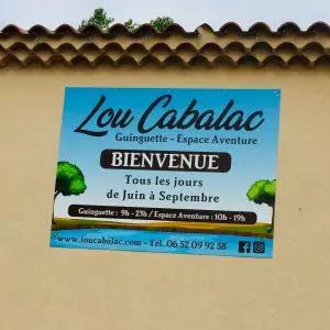 enseigne panneau affiche