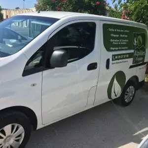 Flocage vehicule paysagiste