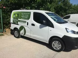 Flocage vehicule paysagiste