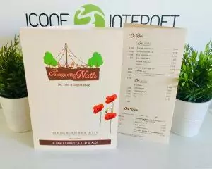 Menu de restaurant