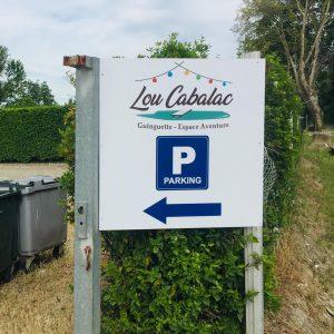 panneau publicitaire guinguette bord der oute