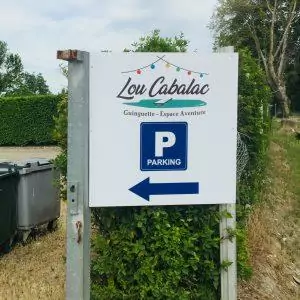 panneau publicitaire guinguette bord der oute