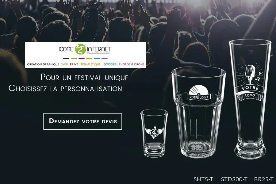 verre incassable personnalise publicitaire