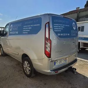 Flocage camion ridelle marseille aix en provence beaucaire 30