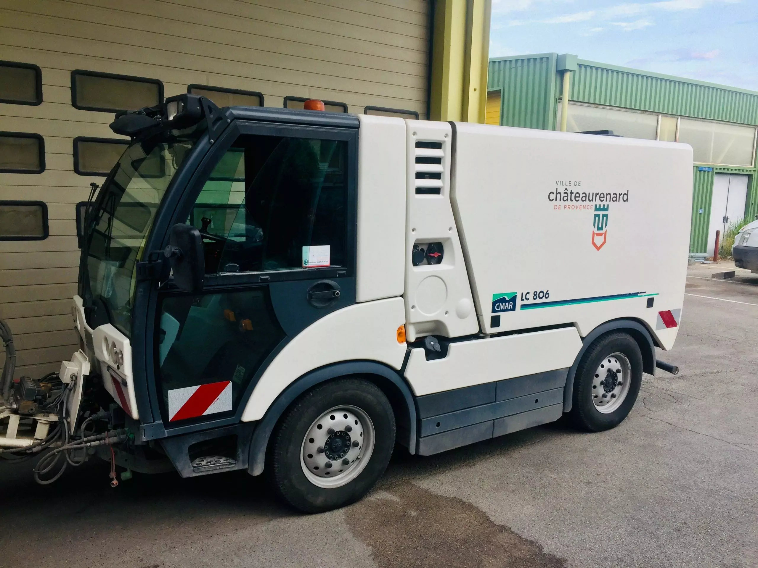 flocage vehicule mairie